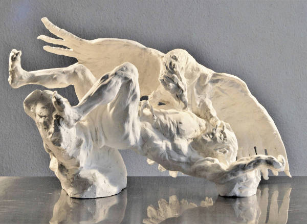 Fré Ilgen - Falling In Love Again, Study for sculpture, H45½ x L78 x W39 cm, 2020